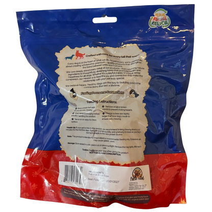 Fresh Farms Pig Ears for Dogs (12 Pack), All-Natural Whole Thick Pigs Ears, Single Ingredient & Highly Digestible, Rawhide Free - Dog Treats